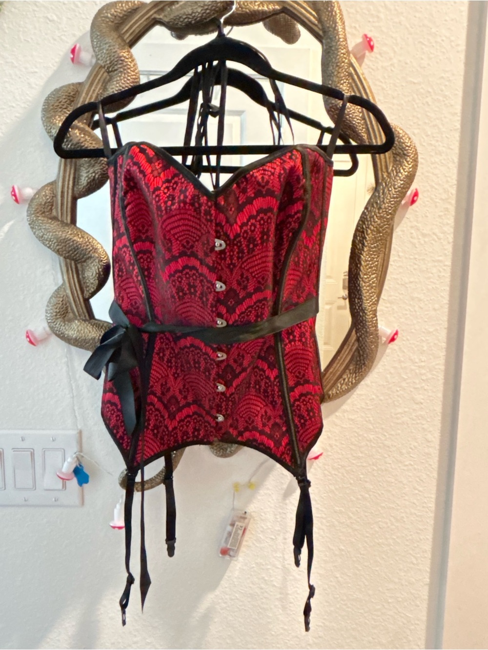 Adore Me Jasmine Corset Set